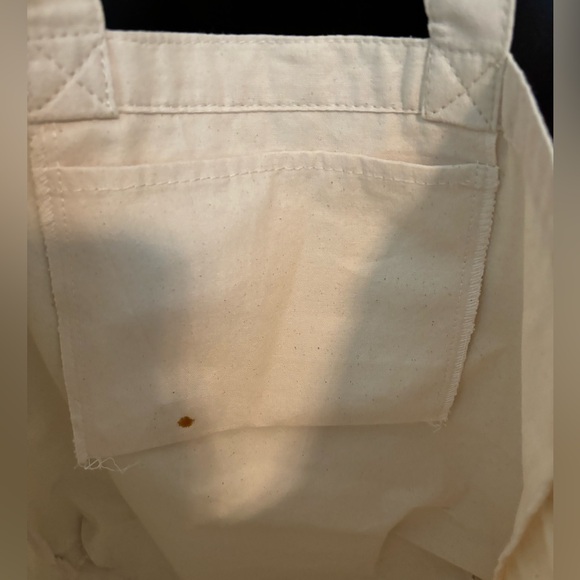 Canvas Tote “It Takes A Big Heart to Help Shape Little Minds” - Picture 3 of 4